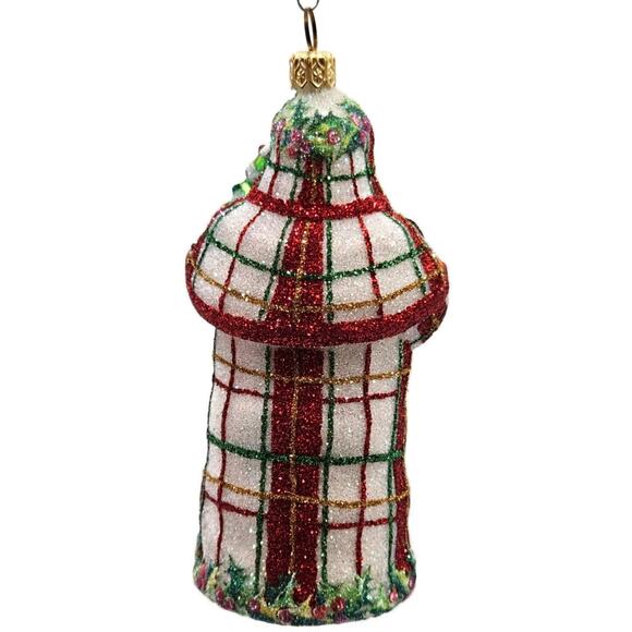 Patricia Breen A Santa for Mommy Plaid Holly Nutcracker Doll Christmas Ornament - Picture 10 of 11